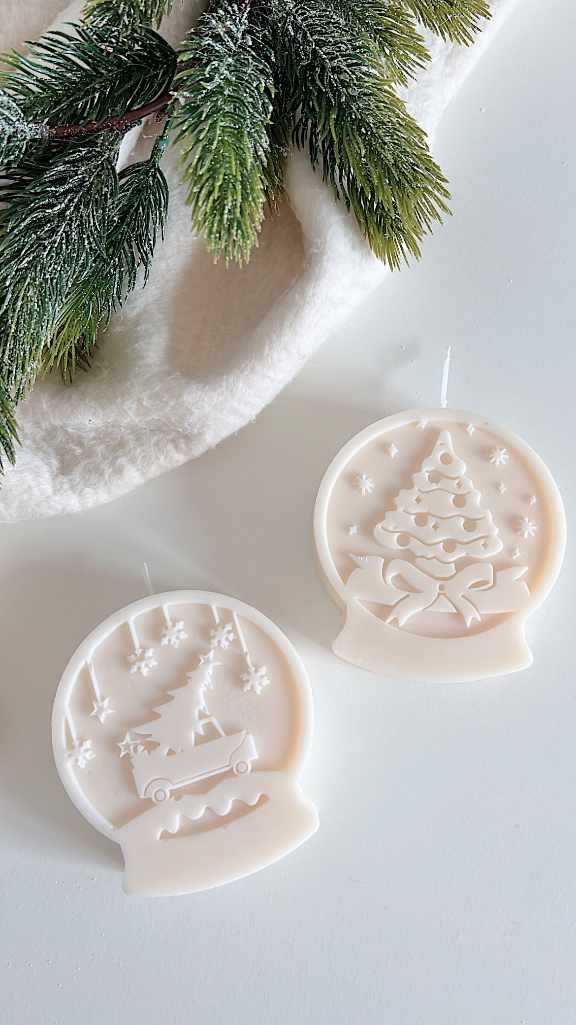 Vela De Bola De Navidad