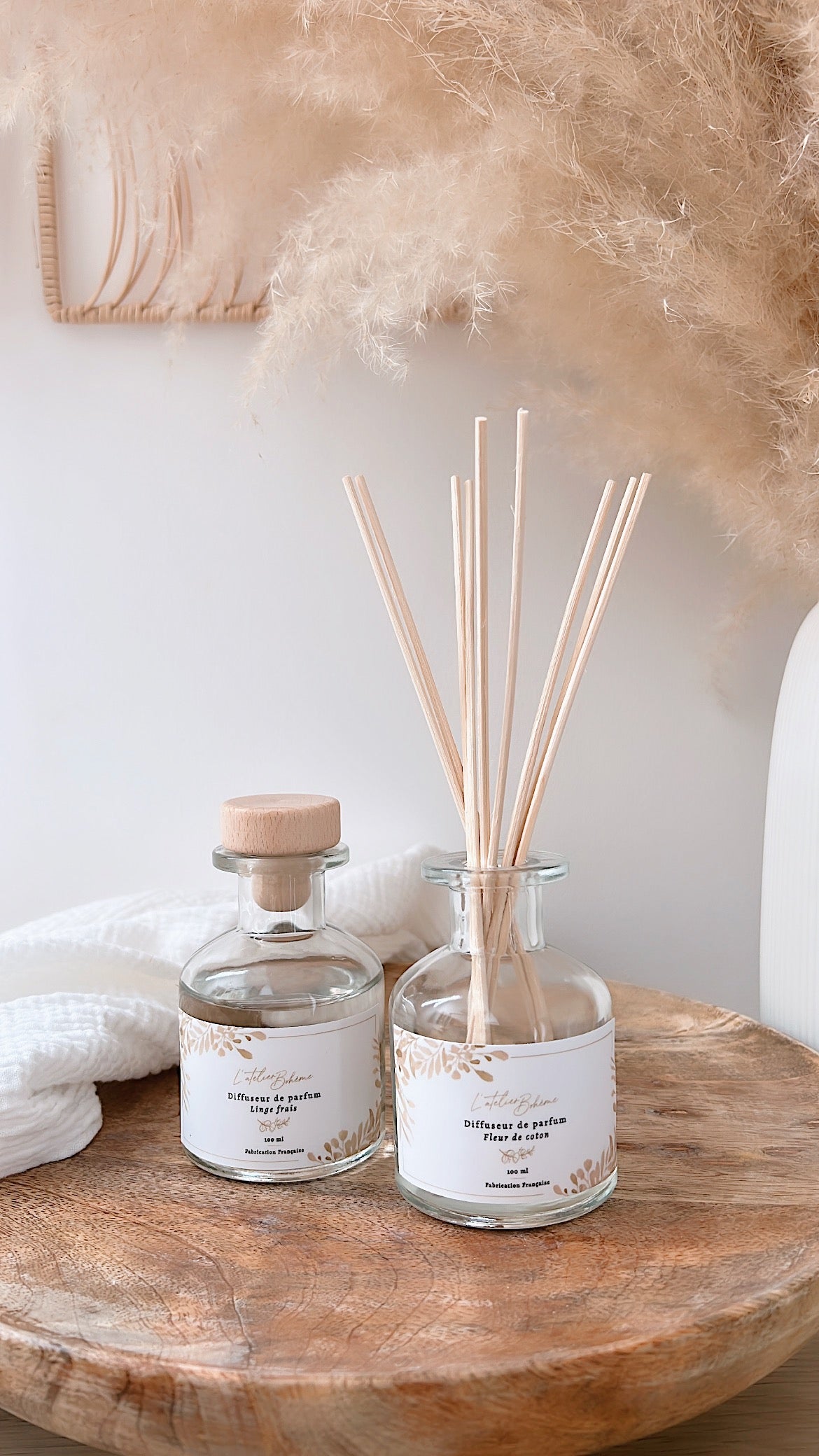 Difusor de perfumes con varillas (100ml)