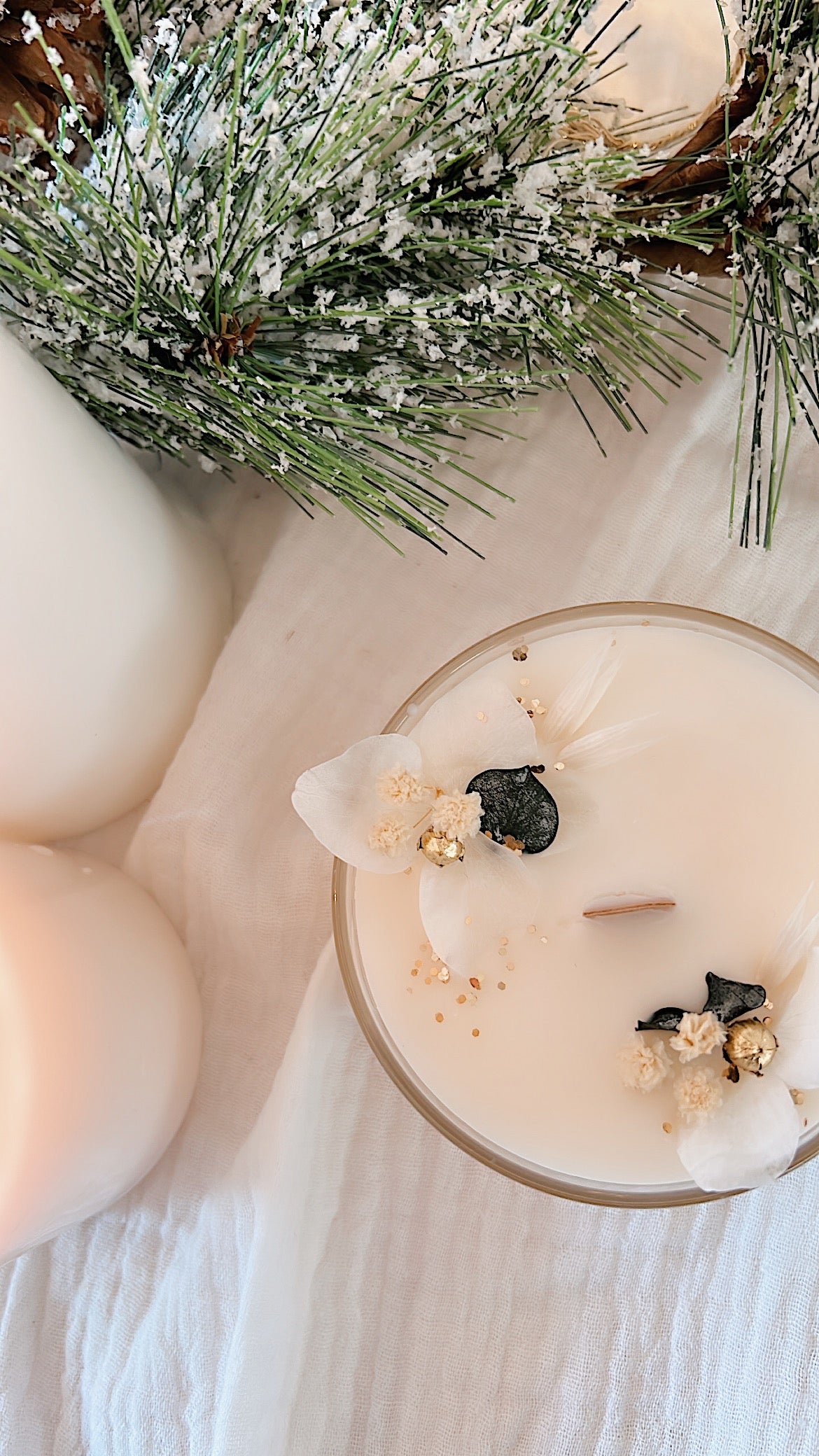 Caja de velas floral Winter Sweetness RUPTURA