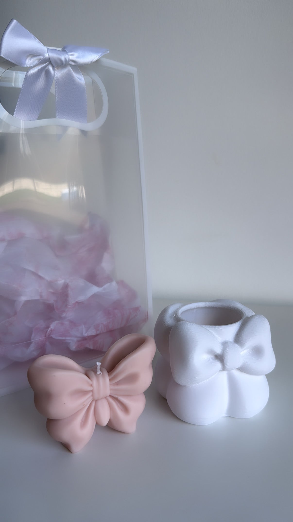 Coffret bougie parfumée + pot à crayons