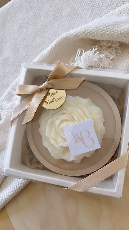 Caja de flores personalizada