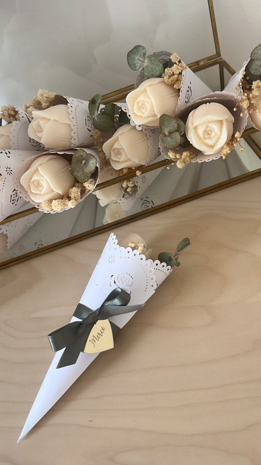 Cornet Parfumé - Tulipes de cire